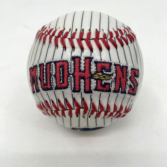Toledo Mud Hens Rawlings Baseball High Gloss Pinstripe AAA Minor League Souvenir - Picture 1 of 9